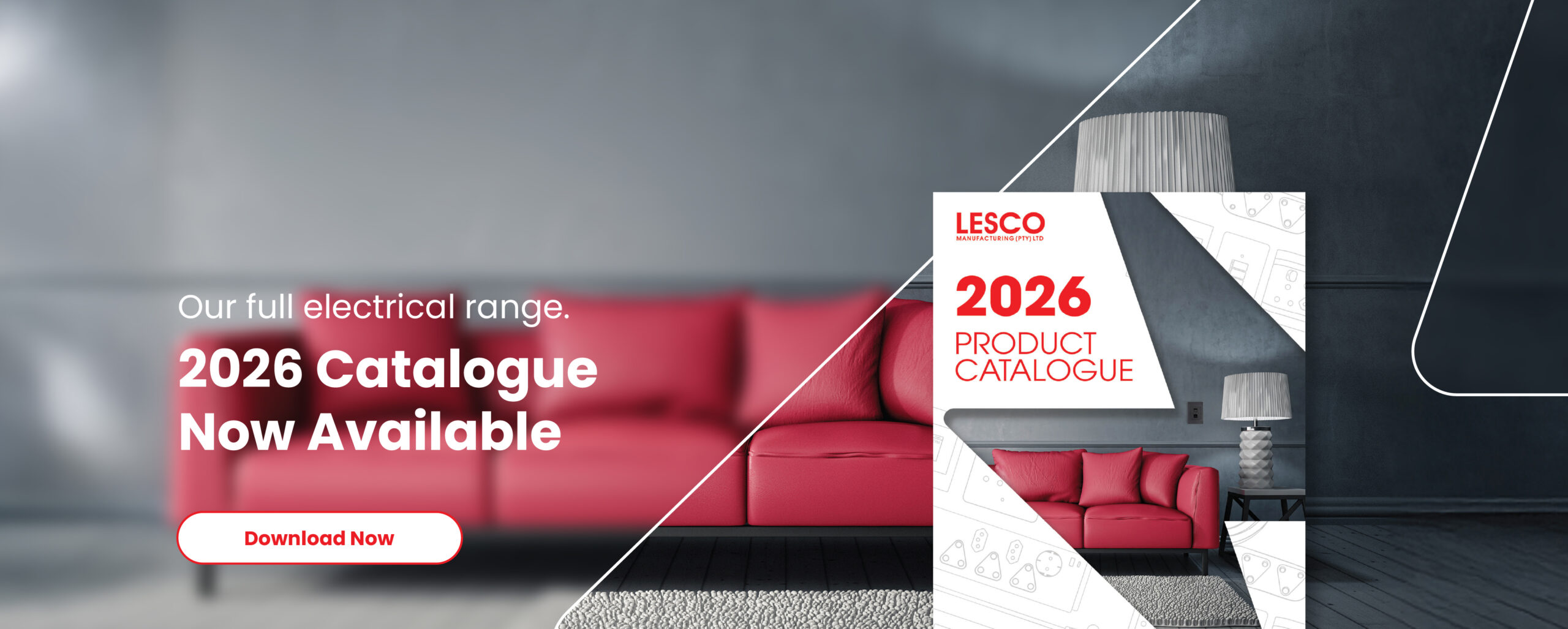 LESCO Manufacturing 2 Website Banner Designs Catalogue Desktop scaled